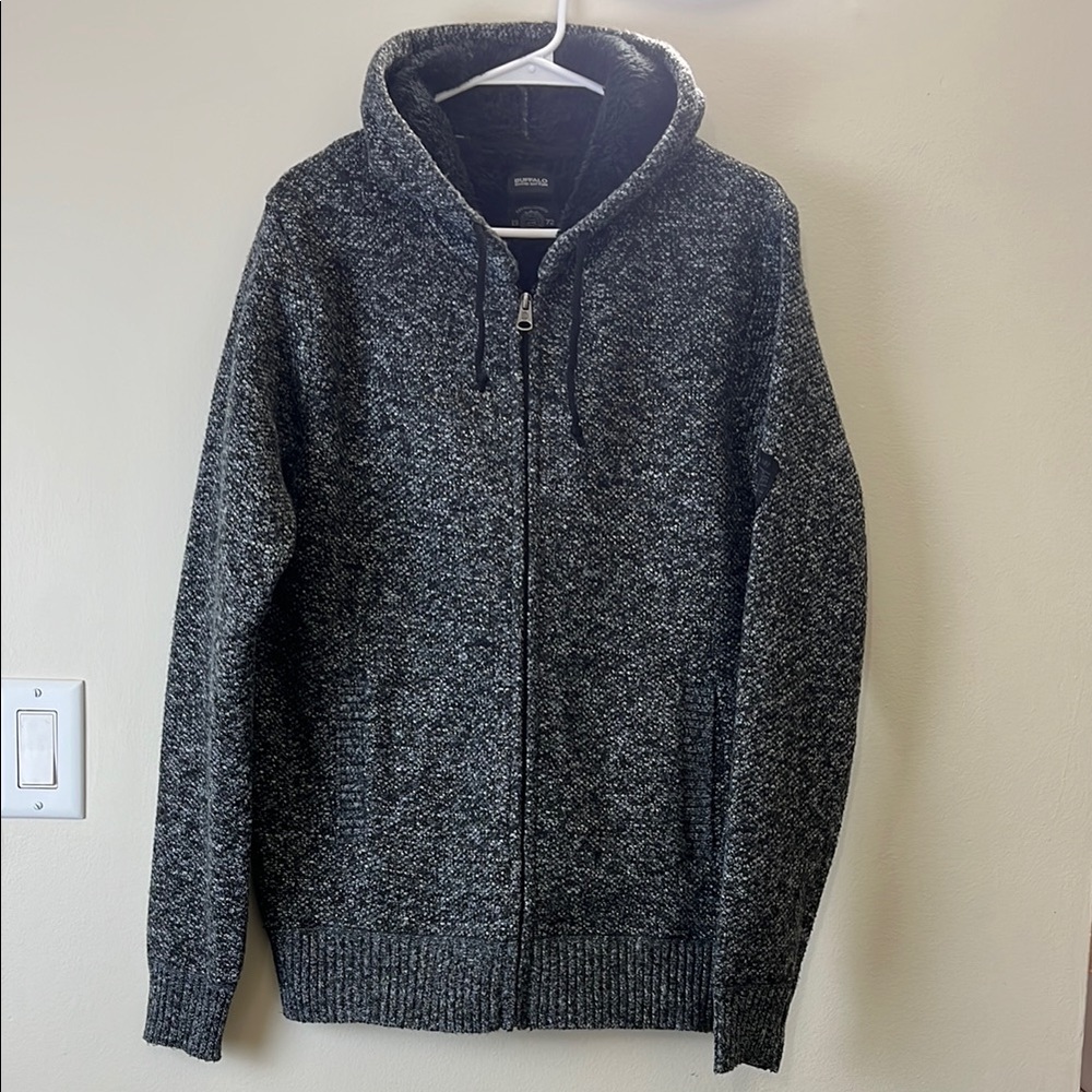 Buffalo David Bitton Full Zip Hoodie – Size Large